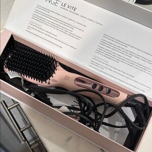 L'ange Le Vite Hair Straightening Brush - Pink